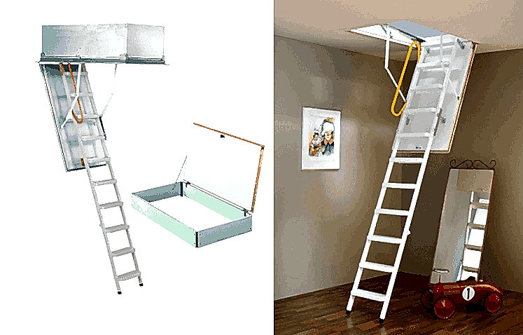 minka metal katlanır çatı merdiveni fiyatı