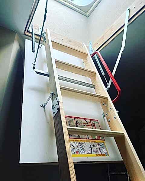 Optistep OLE Mini Ahşap Çatı Merdiveni